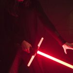 Lightsaber not included