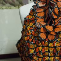 Butterfly Dress in the Dragon Con Costume Exhibit