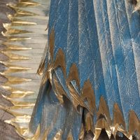 Detail of the Shape of Water-inspired dress Shape of Water-inspired dress at Dragon Con 2018