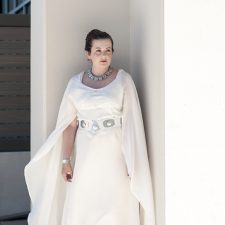 Throne Room Leia Costume Portrait at Dragon Con
