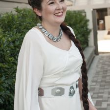 Princess Leia Throne Room Cosplay