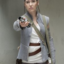 Star Wars Rey cosplay portrait Dragon Con