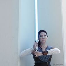 Rey Jedi Lightsaber Star Wars Costume Photography at Dragon Con