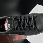 Top view of Darth Vader low tops Toms x Star Wars Phase 2