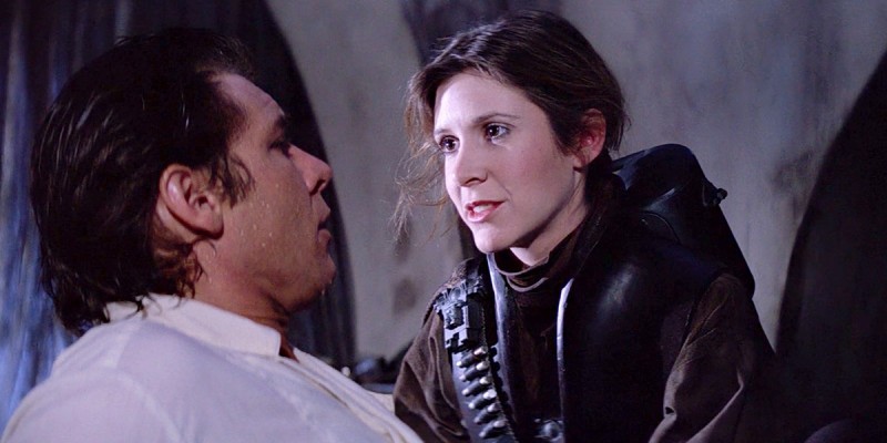 Leia Rescues Han in Return of the Jedi