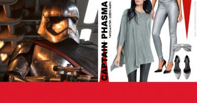 Captain Phasma Inspired Styling from FANgirl Blog