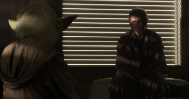 Anakin and Yoda in Attack of the Clones