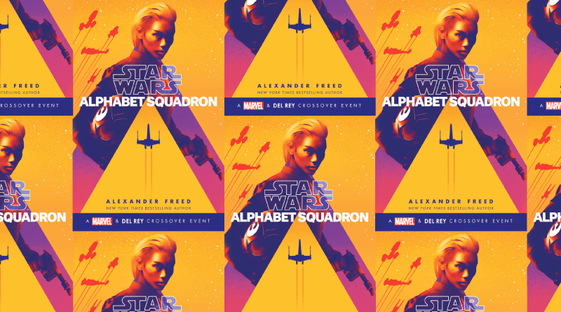 Alphabet Squadron Cover Collage for Alexander Freed Interview